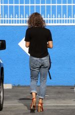 GINGER ZEE at DWTS Studio in Hollywood 04/19/2016