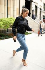 GISELE BUNDCHEN in Jeans Out in New York 04/28/2016