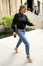 GISELE BUNDCHEN in Jeans Out in New York 04/28/2016