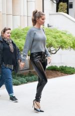 GISELE BUNDCHEN Leaves Her Apartment in New York 04/27/2016