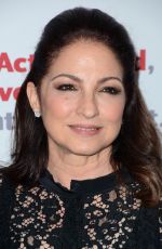 GLORIA ESTEFAN at Actors Fund 2016 Gala in New York 04/25/2016