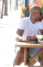GLORIA GOVAN Out for Drink in Los Angeles 03/16/2016
