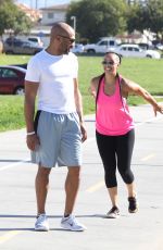 GLORIA GOVAN Out for Drink in Los Angeles 03/16/2016