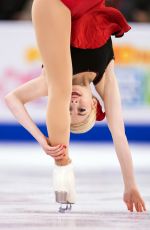 GRACIE GOLD at ISU World Figure Skating Championships in Boston 03/31/2016