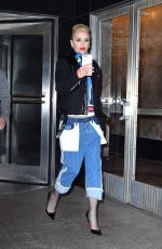 GWEN STEFANI Out and About in New York 03/31/2016