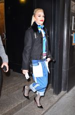 GWEN STEFANI Out and About in New York 03/31/2016