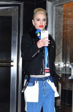 GWEN STEFANI Out and About in New York 03/31/2016