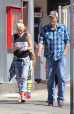 GWEN STEFANI Out for Breakfast in Beverly Hills 04/23/2016