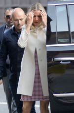 GWYNETH PALTROW Arrives at CBS Studios in New York 04/13/2016 04/13/16