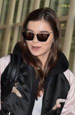 HAILEE STEINFELD at Haneda Airport in Tokyo 04/01/2016