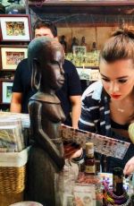 HAILEE STEINFELD Out in Manila 04/09/2016