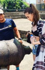 HAILEE STEINFELD Out in Manila 04/09/2016