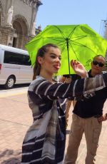 HAILEE STEINFELD Out in Manila 04/09/2016