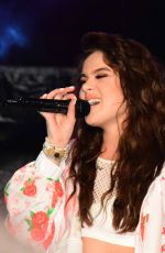 HAILEE STEINFELD Performs at Chum FM Breakfast in Barbados 04/14/2016