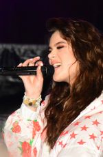 HAILEE STEINFELD Performs at Chum FM Breakfast in Barbados 04/14/2016