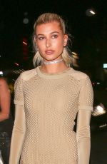 HAILEY BALDWIN at Gigi Hadid