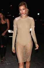 HAILEY BALDWIN at Gigi Hadid