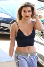 HAILEY BALDWIN Out Shopping in Beverly Hills  04/12/2016