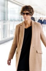 HALLE BERRY at Heathrow Airport in London 04/25/2016