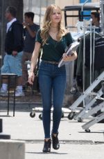 HALSTON SAGE on the Set of 