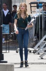 HALSTON SAGE on the Set of 