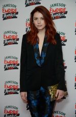 HANNAH MURRAY at Jameson Empire Awards in London 03/20/2016