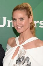 HEIDI KLUM at 2016 nbcuniversal Summer Press Day in Westlake Village 04/01/2016