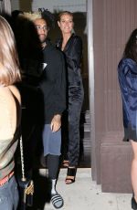 HEIDI KLUM Night Out in Los Angeles 04/21/2016