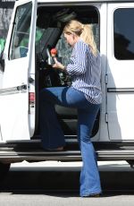 HILARY DUFF Enjoys a Wweet Treat Out in Los Angeles 04/14/2016