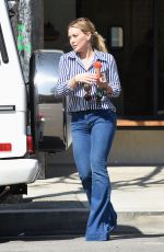 HILARY DUFF Enjoys a Wweet Treat Out in Los Angeles 04/14/2016