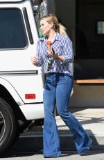 HILARY DUFF Enjoys a Wweet Treat Out in Los Angeles 04/14/2016