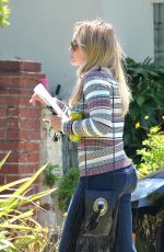 HILARY DUFF in Jeans Out in Beverly Hills 04/04/2016