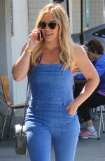 HILARY DUFF Out and About in Beverly Hills 04/05/2016