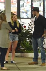 HILARY DUFF Out and About in Los Angeles 04/27/2016