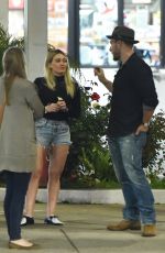 HILARY DUFF Out and About in Los Angeles 04/27/2016