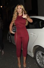 HOLLY HAGAN at Libertine Night Club in London 03/31/2016