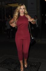HOLLY HAGAN at Libertine Night Club in London 03/31/2016