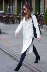 KATE BECKINSALE Out and About in New York 04/05/2016