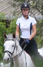 IGGY AZALEA Horseback Riding in New York 03/30/2016