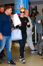 IGGY AZALEAE Arrives at JFK Airport in New York 04/27/2016