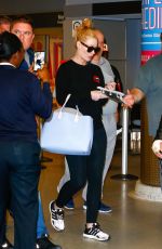 IGGY AZALEAE Arrives at JFK Airport in New York 04/27/2016