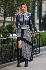 IRINA SHAYK on the Set of a Photoshoot in New York 04/26/2016