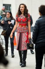 IRINA SHAYK on the Set of a Photoshoot in New York 04/27/2016