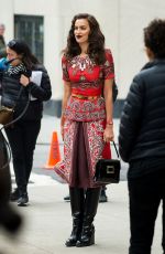IRINA SHAYK on the Set of a Photoshoot in New York 04/27/2016