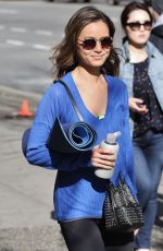 JAMIE CHUNG Leaes a Gym in Los Angeles 04/06/2016