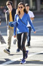 JAMIE CHUNG Leaes a Gym in Los Angeles 04/06/2016