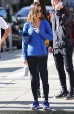 JAMIE CHUNG Leaes a Gym in Los Angeles 04/06/2016