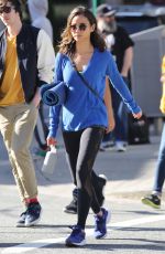 JAMIE CHUNG Leaes a Gym in Los Angeles 04/06/2016