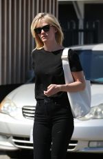 JANUARY JONES Leaves a Beauty Salon in Beverly Hills 04/04/2016