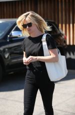 JANUARY JONES Leaves a Beauty Salon in Beverly Hills 04/04/2016